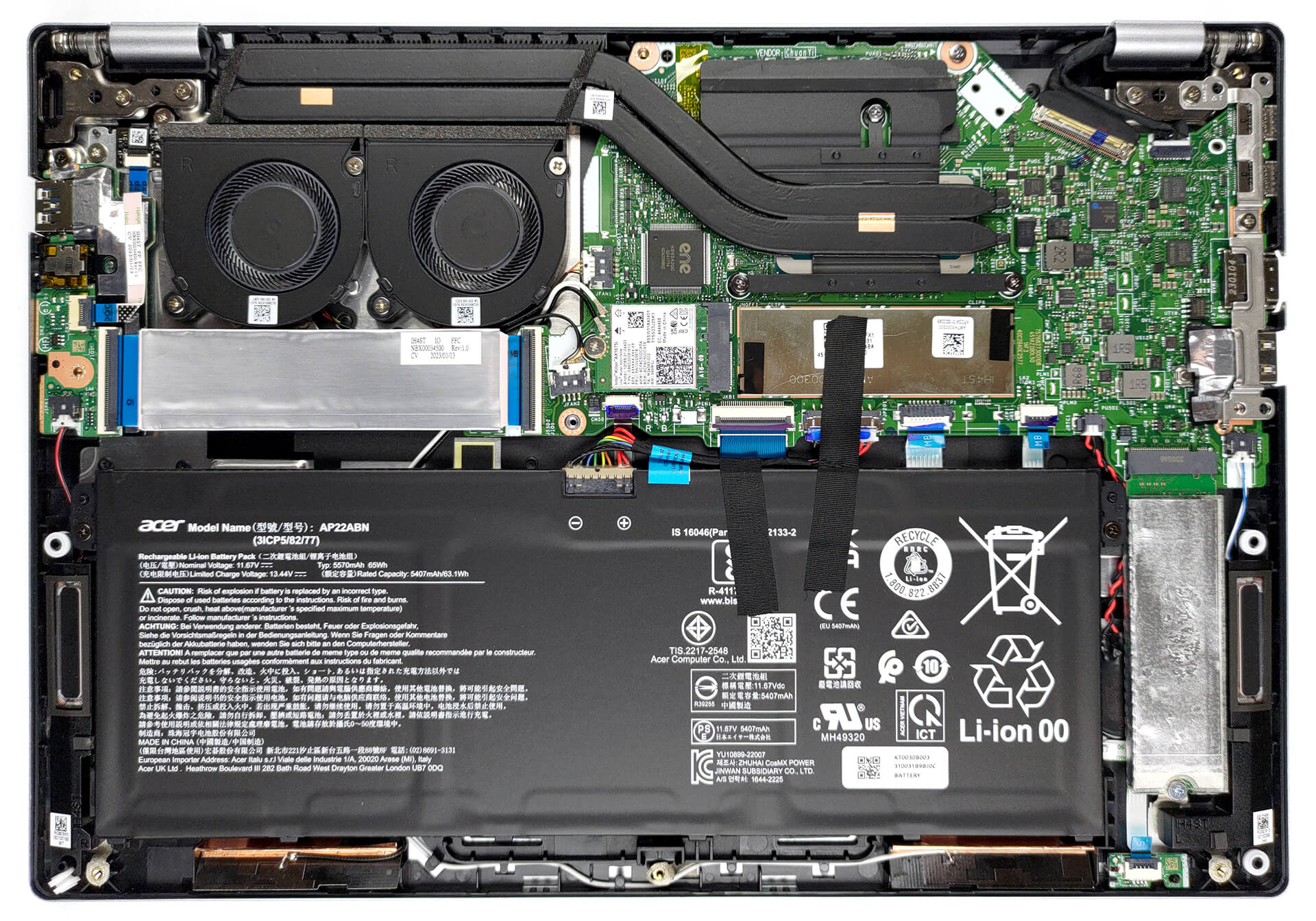 How to replace and fix Acer Swift Go 14 SFG14-41, SFG14-42, SFG14-71, SFG14-72, SFG14-72T, SFG14-73, SFG14-73T, silver backlit US keyboard original (Acer Swift Go 14 (SFG14-71))